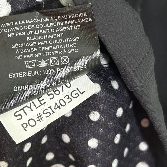 Sunice Sport Jacket Womens Size Small Protek Hooded Black Golf Outdoors Zip - Picture 6 of 9